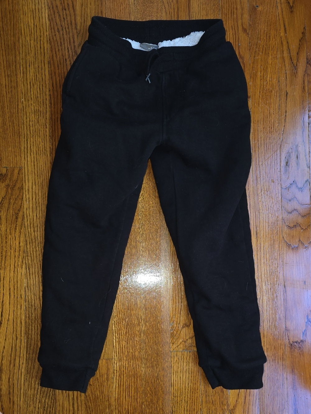 Eddie Bauer Black Fleece Jogger Pants